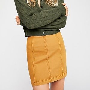 FREE PEOPLE high waisted skirt